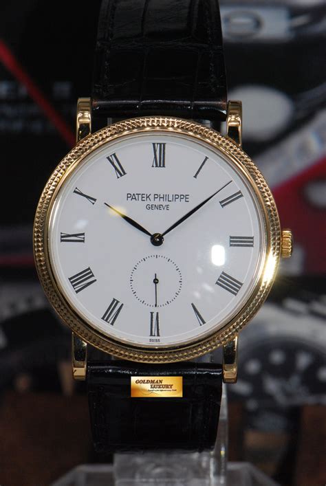 patek philippe calatrava 5146j|Patek Philippe Calatrava small seconds.